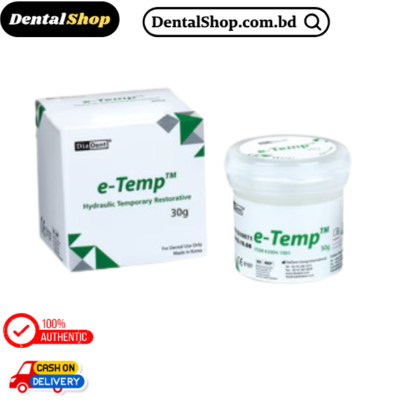 e-Temp Hydraulic Temporary Restorative Material 30 gm