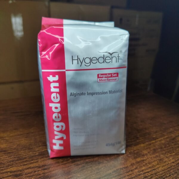 Hygedent Alginate Impression Material – Fast-Set, Dust-Free Dental Molding Powder (500g)